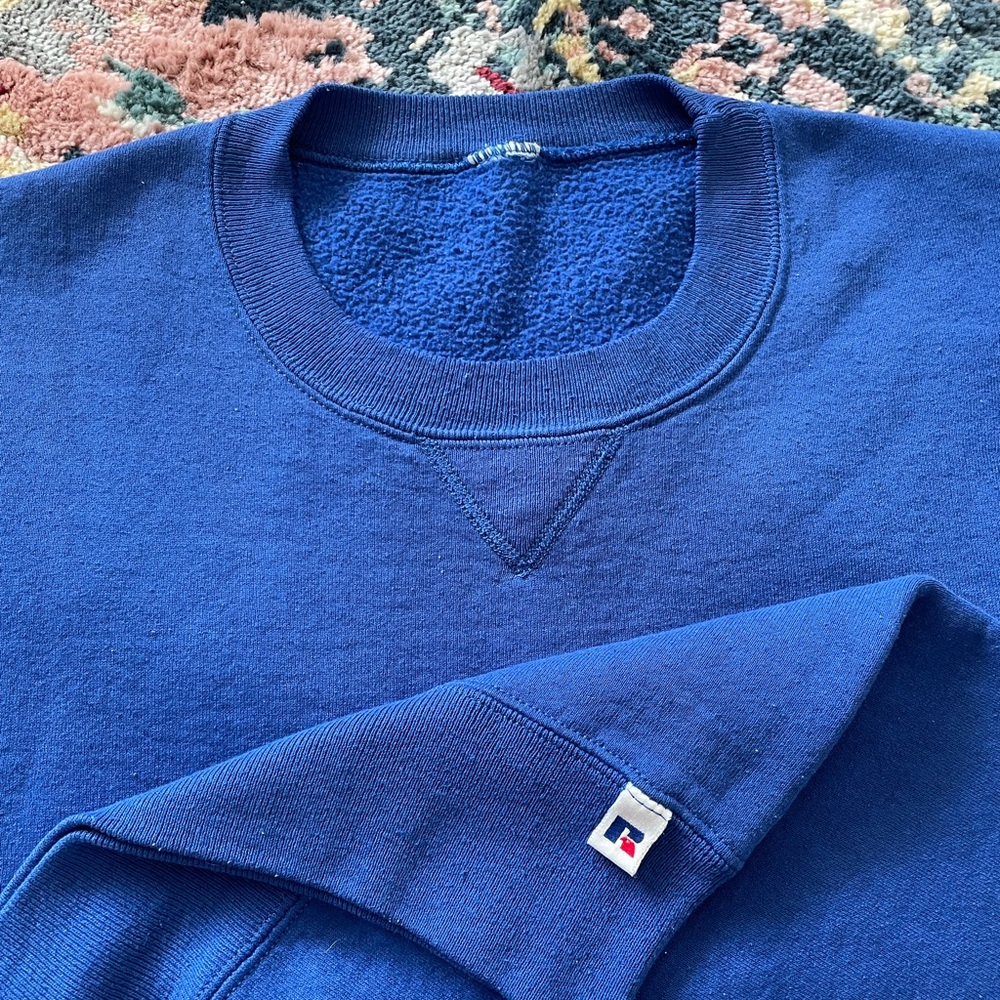 vintage russell athletics sweater